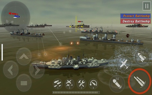 WARSHIP BATTLE:3D World War II